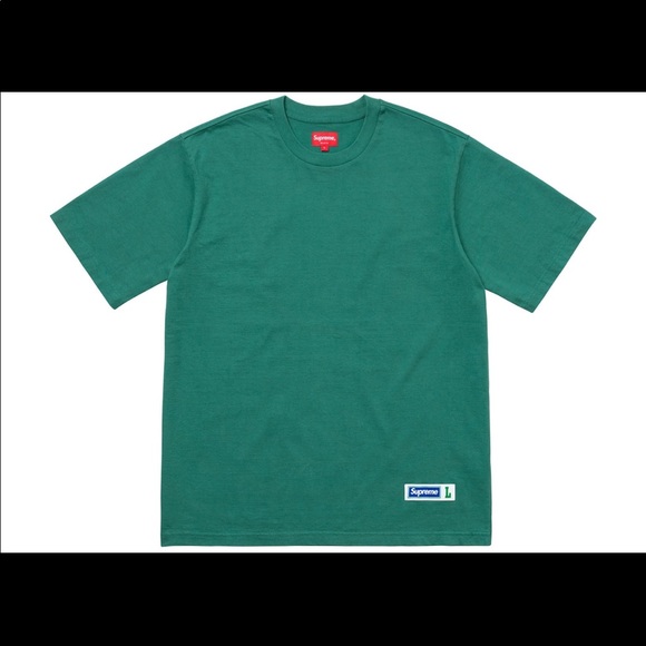 supreme athletic label tee